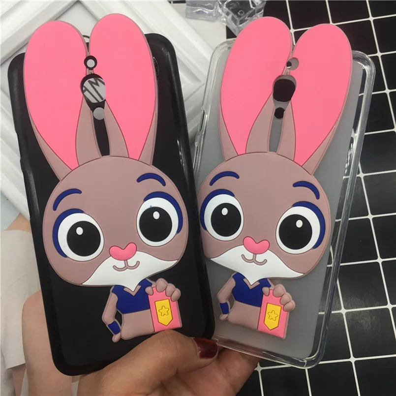

Soft Silicone Cover Fundas for PPTV King 7 / KING7 3D Rabbit Cartoon Phone Cases Protective Case for PPTV King 7 / KING7