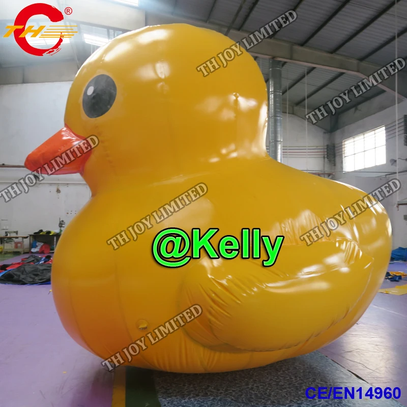 free air shipping air tight inflatable yellow duck for sale, outdoor
