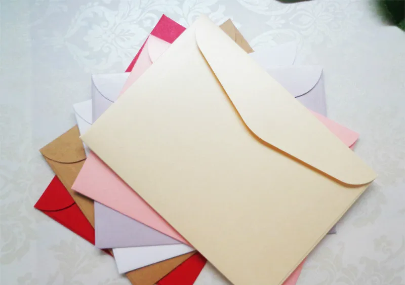 50PCS 135X185MM Business invitation card envelope blank envelope high