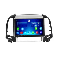 2G 32G opcional android 6.0 gps del coche multimedia video player radio en el tablero para HYUNDAI Santa fe de navegación estéreo