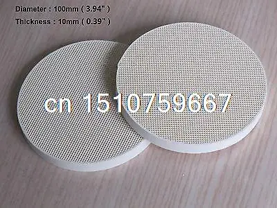 2 шт. керамическая сотовая паяльная доска 100 мм 4 дюйма|heat soldering|heating boardheating ceramic |