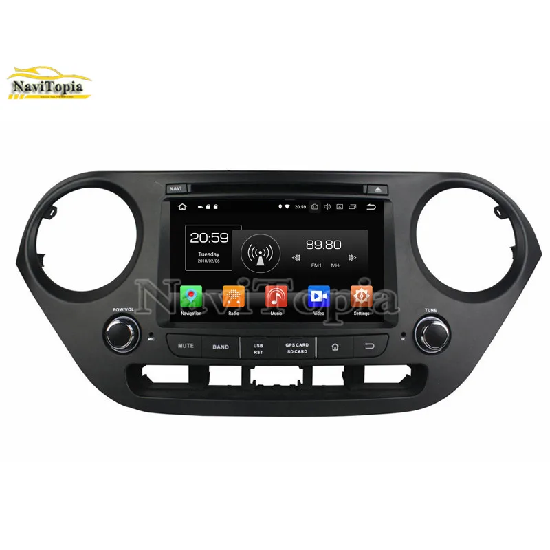 Sale NAVITOPIA 7Inch 4G+64G Octa Core Android 9.0 Car Radio Stereo For Hyundai I10 2014-2015 Car DVD+GPS+Bluetooth+WiFi+Mirror Link 0 Sale NAVITOPIA 7Inch 4G+64G Octa Core Android 9.0 Car Radio Stereo For Hyundai I10 2014-2015 Car DVD+GPS+Bluetooth+WiFi+Mirror Link 0
