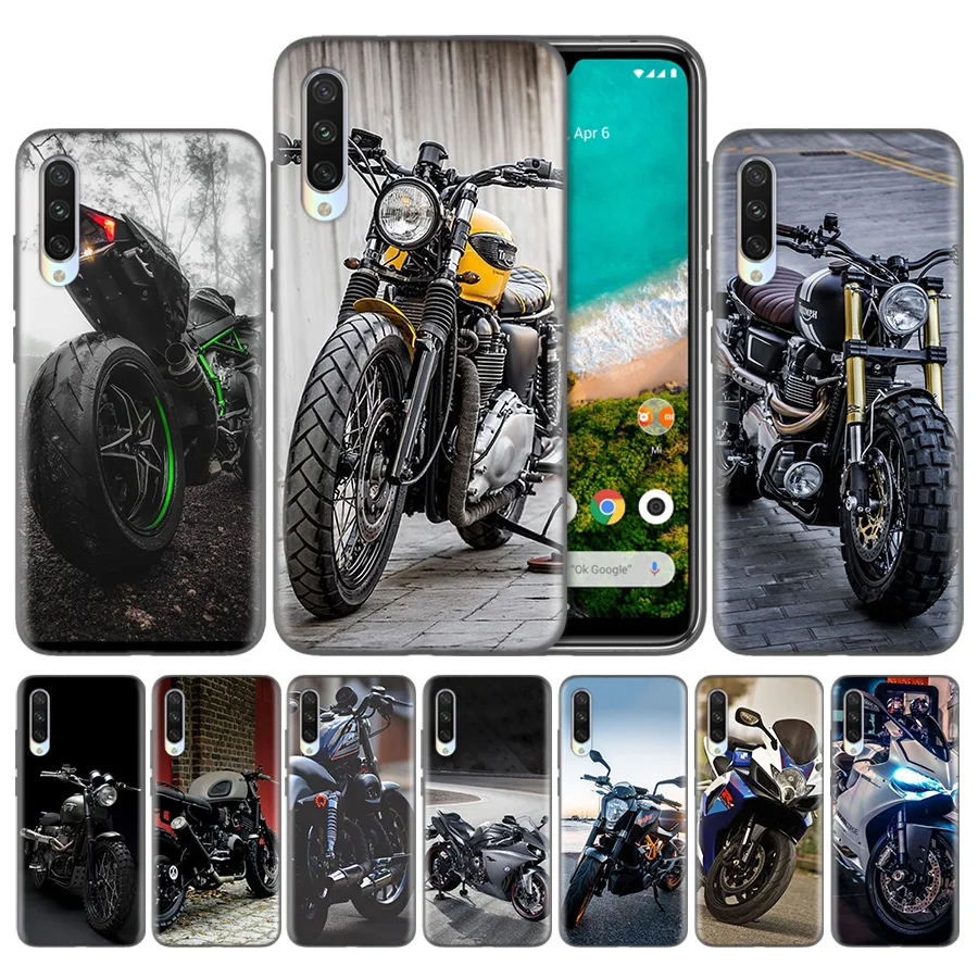 

TPU Fundas Case For Xiaomi Redmi Note 7 6 6A 7S 7A Y2 Y3 K20 4 4X S2 5 Pro Plus Silicon Back Coque Cool motorcycle