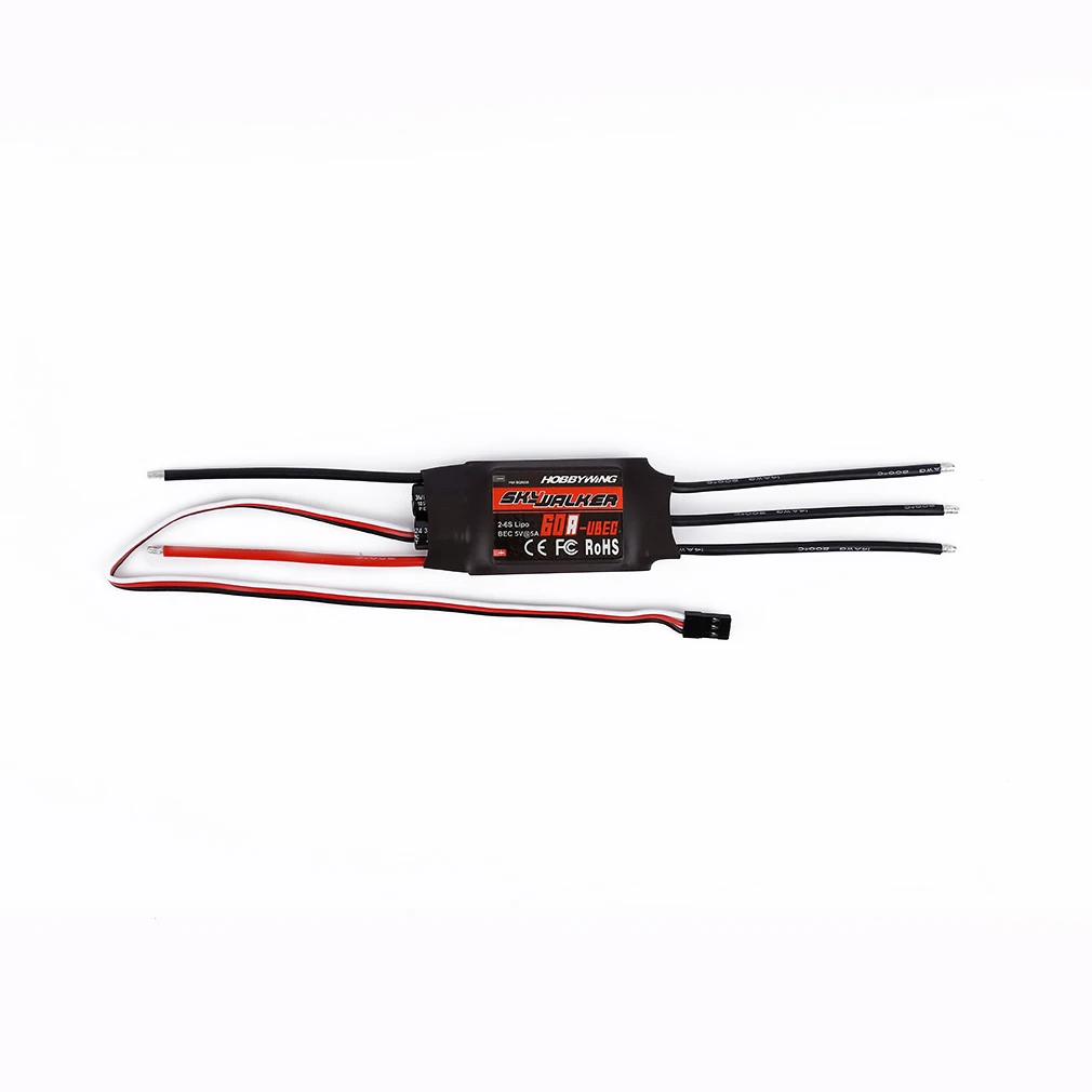 1 шт. скоростной контроллер Hobbywing Skywalker 20A 30A 40A 50A 60A 80A ESC с UBEC для RC FPV Quadcopter Самолеты