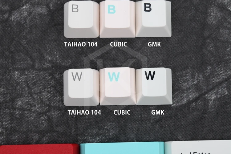 Taihao кубический abs doubleshot колпачки для diy игровая механическая клавиатура цвет греха город белый синий iso высокое качество