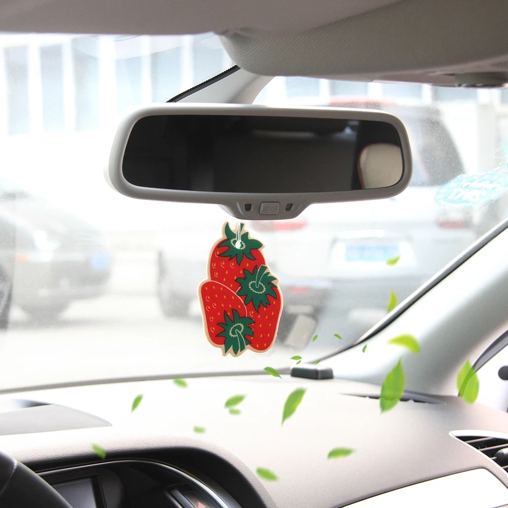 Buy 7pcs/lot Auto Paper Hanging Car Air Freshener
