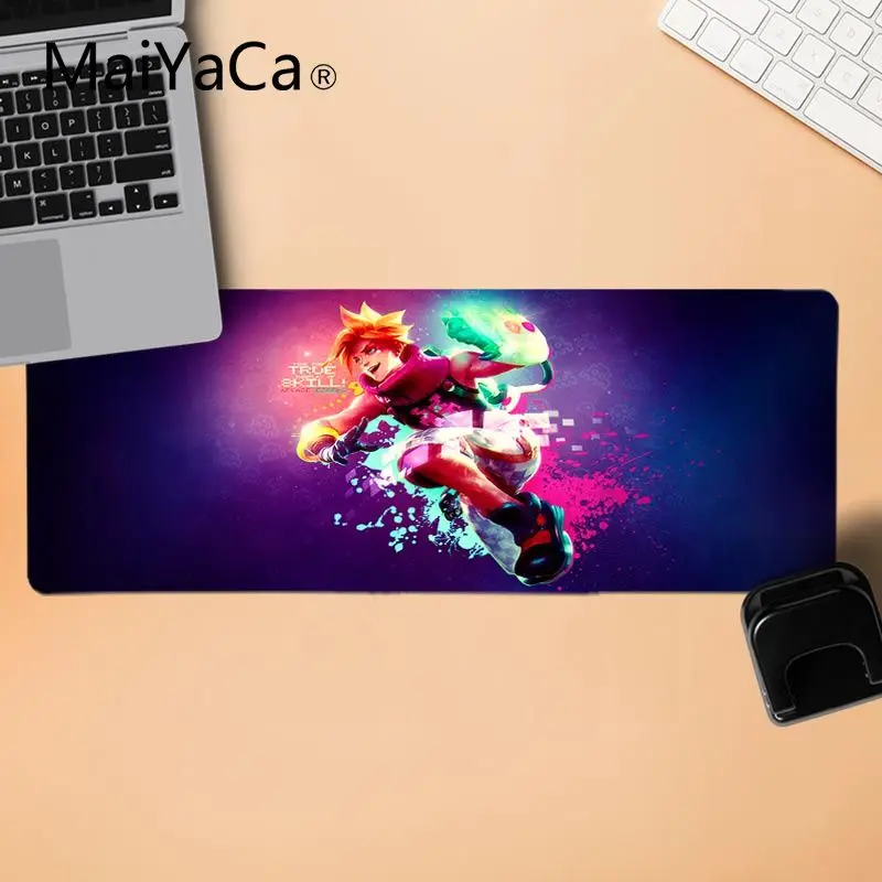 MaiYaCa горячие продажи Аркада Ezreal Лига Легенд анти-скольжения прочный силиконовый Computermats прочный резиновый коврик для мыши Pad