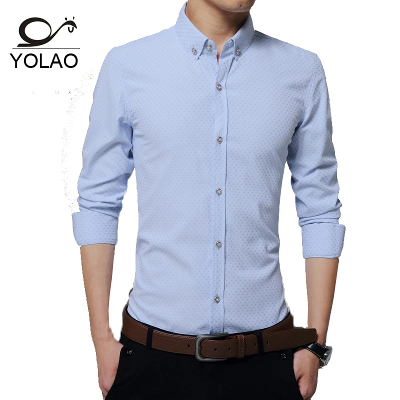

Men French Cufflinks Shirt 2018 New Men's Shirt Long Sleeve Casual Male Brand Shirts Slim Fit Cuff Dress Shirts For Men 1613
