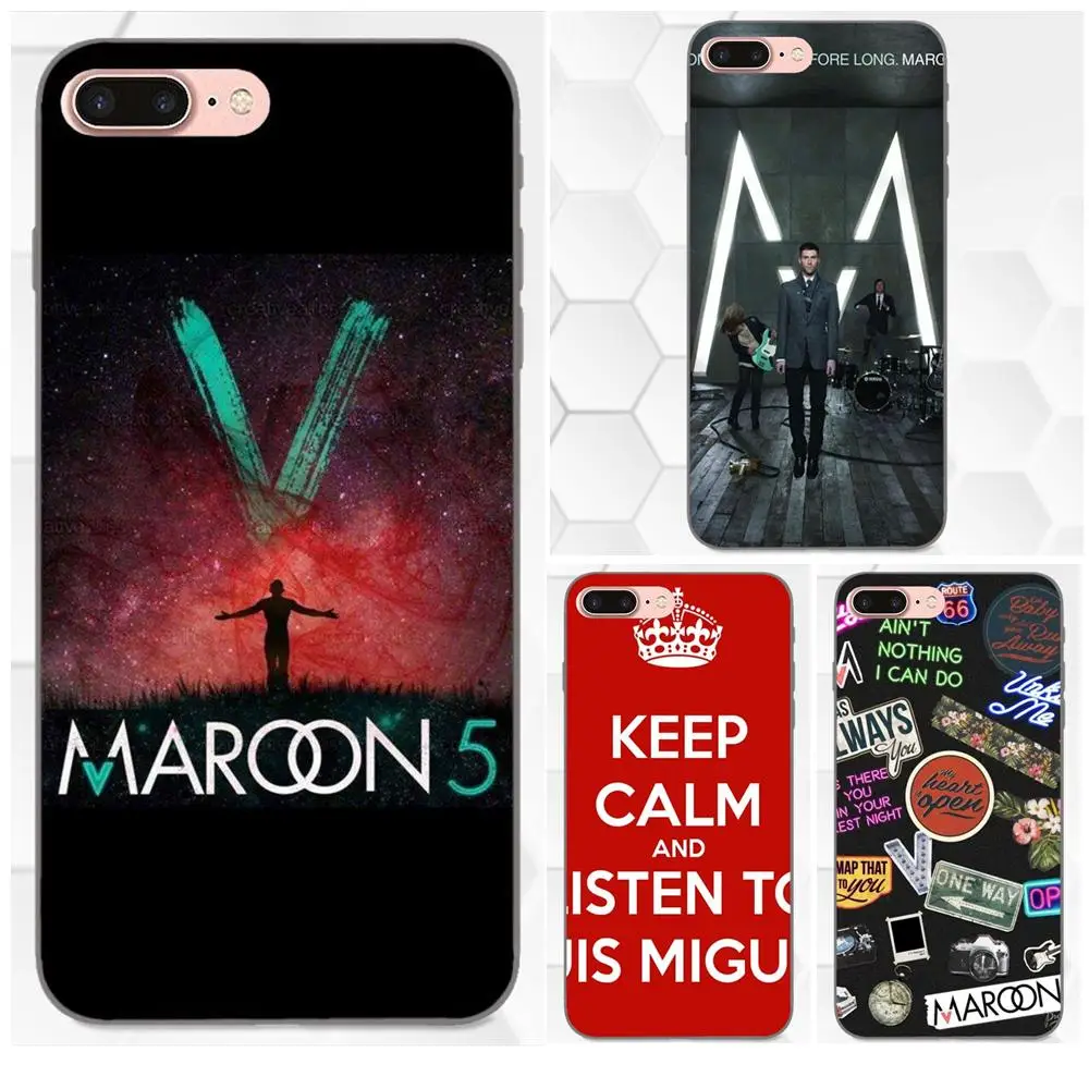 Мягкий чехол для мобильного телефона Maroon 5 Galaxy C5 C7 J1 J2 J3 J330 J5 J6 J7 J730 2017 Ace Core Duo Max Mini