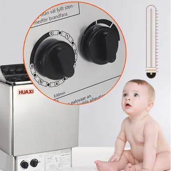 

Sauna Room Equipment Sauna Stove Stainless Steel Sauna Heater Machine Sauna Oven for Home Use Dry