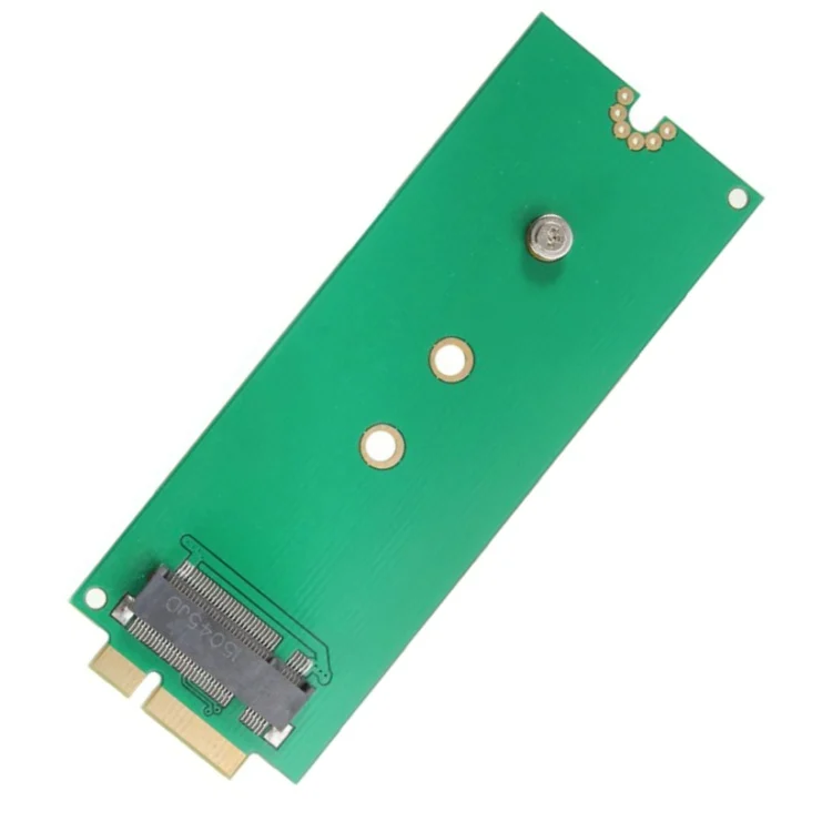 10 шт./лот NGFF M.2 SSD ключ B/M до 7 + 17Pin SATA адаптер для MACBOOK PRO/Air2012 | Компьютеры и офис
