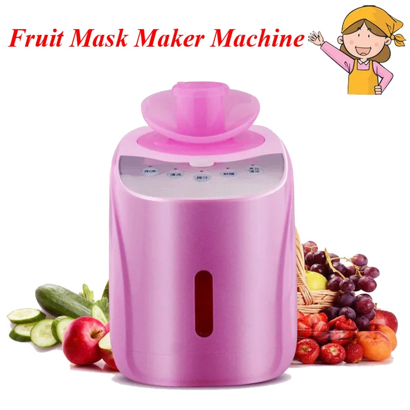 DIY Pure Natural Automatic Fruit and Vegetable Face Mask Machine for