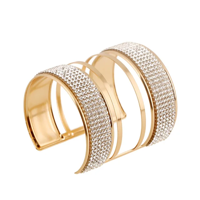 Online Fashion Acrylic Bead Stretch Bracelet Bangle Shoulders Fashion Acrylic Bead Stretch Bracelet Bangle Shoulders Accessories Wide Gold Cuff Femme Jewelry For Women Rquicxm Yw261