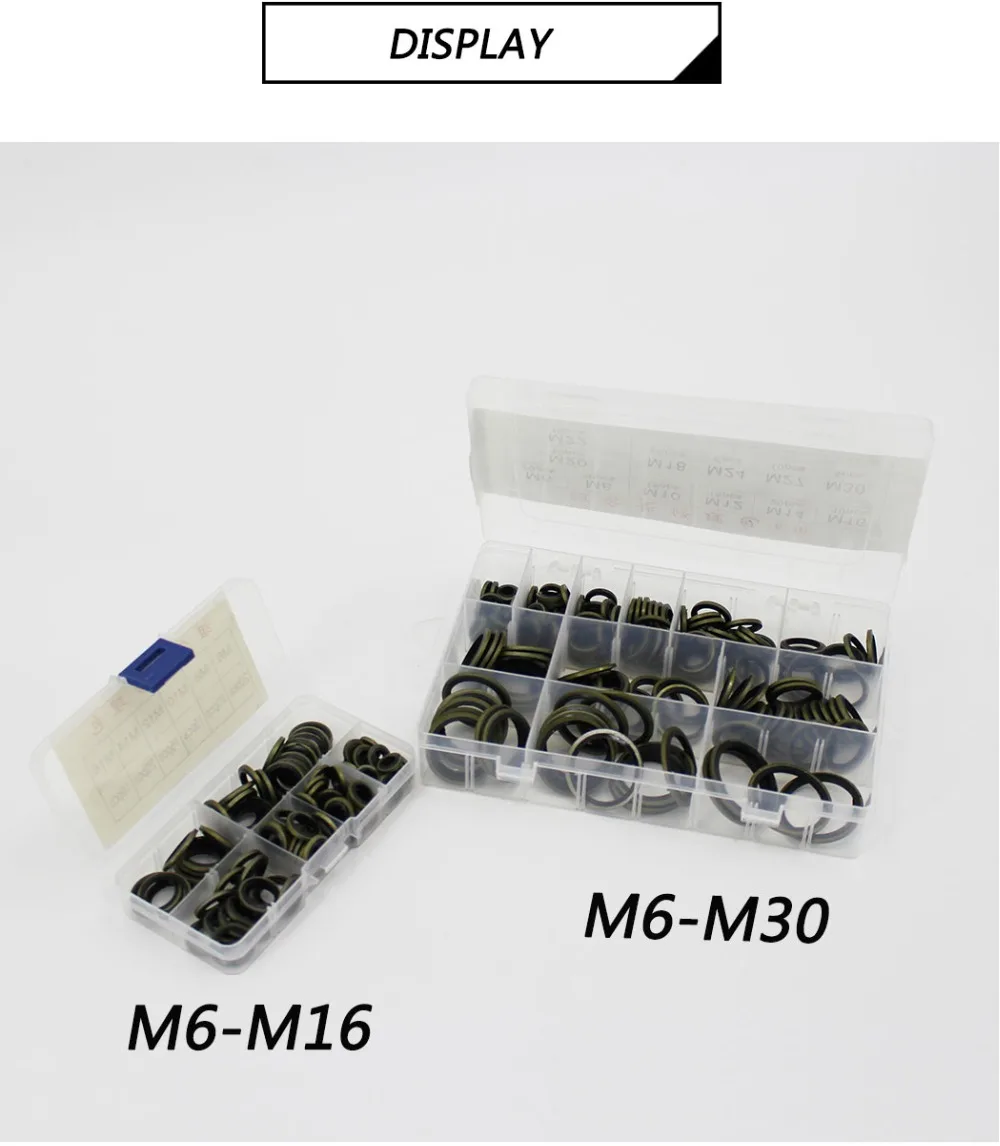 Уплотнительная Прокладка высокого давления, уплотнительные кольца, комплект уплотнений M6 M8 M10 M12 M14 M16 M18 M20 M22 M24 M27 M30, уплотнительное кольцо с уплотнительным кольцом