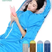 Луи Мода спальные мешки растягиваются внутри помещения утолщение теплый кемпинг поездки зимой