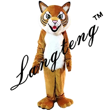 

Tiger Wild Cat mascot costumes for adults christmas Halloween Outfit Free Shipping high quality2019New