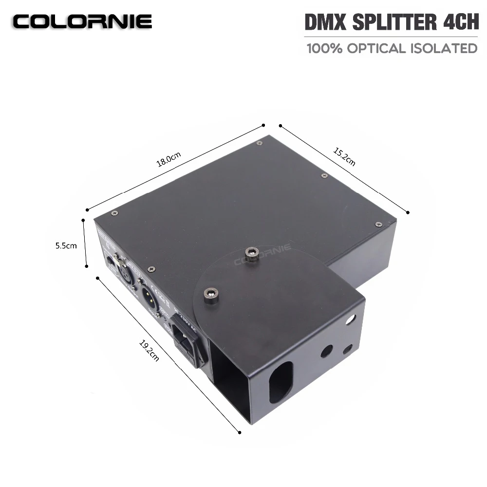 4 канальный DMX сплиттер DMX512 светильник сценический s усилитель сигнала сторонний