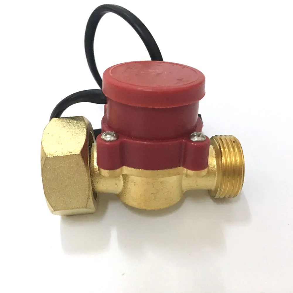 

1/2'' to 1/2'' Female to Male Circulation Pump Automatic Water Flow Sensor Switch AC 220V 260W