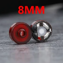 RUKZ DIY 8 мм динамик динамический блок для наушников в ухо XBS бас подвижная катушка наушник гарнитура материал наука гудок HiFi запасные части