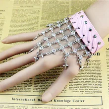 Хэллоуин вы, кто игра из звездных бурильных сеток дермис изящество аксессуары браслет панк свойства