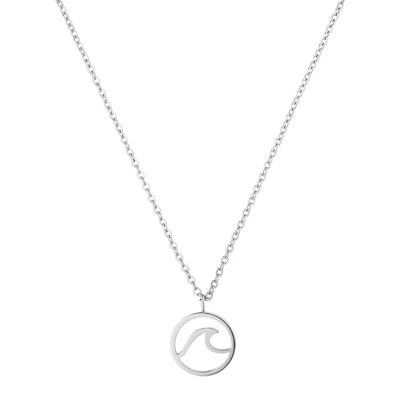 WAVE NECKLACE SILVER