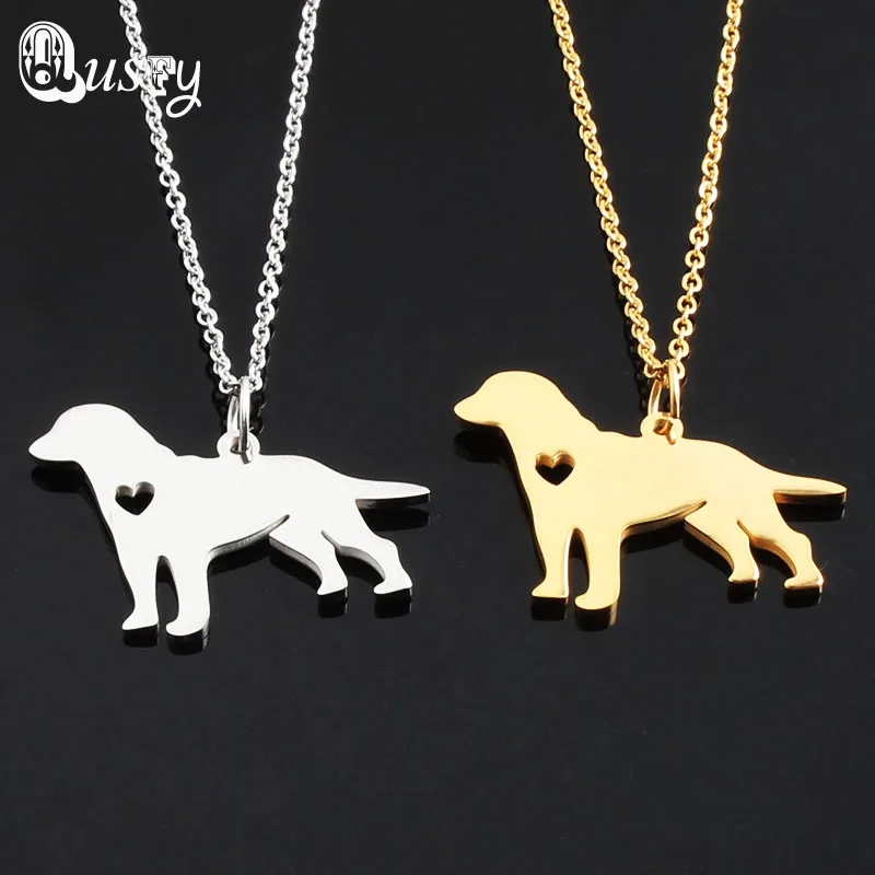 Stainless Steel Great Dane Necklace Dog Choker Necklace Chain Pendant