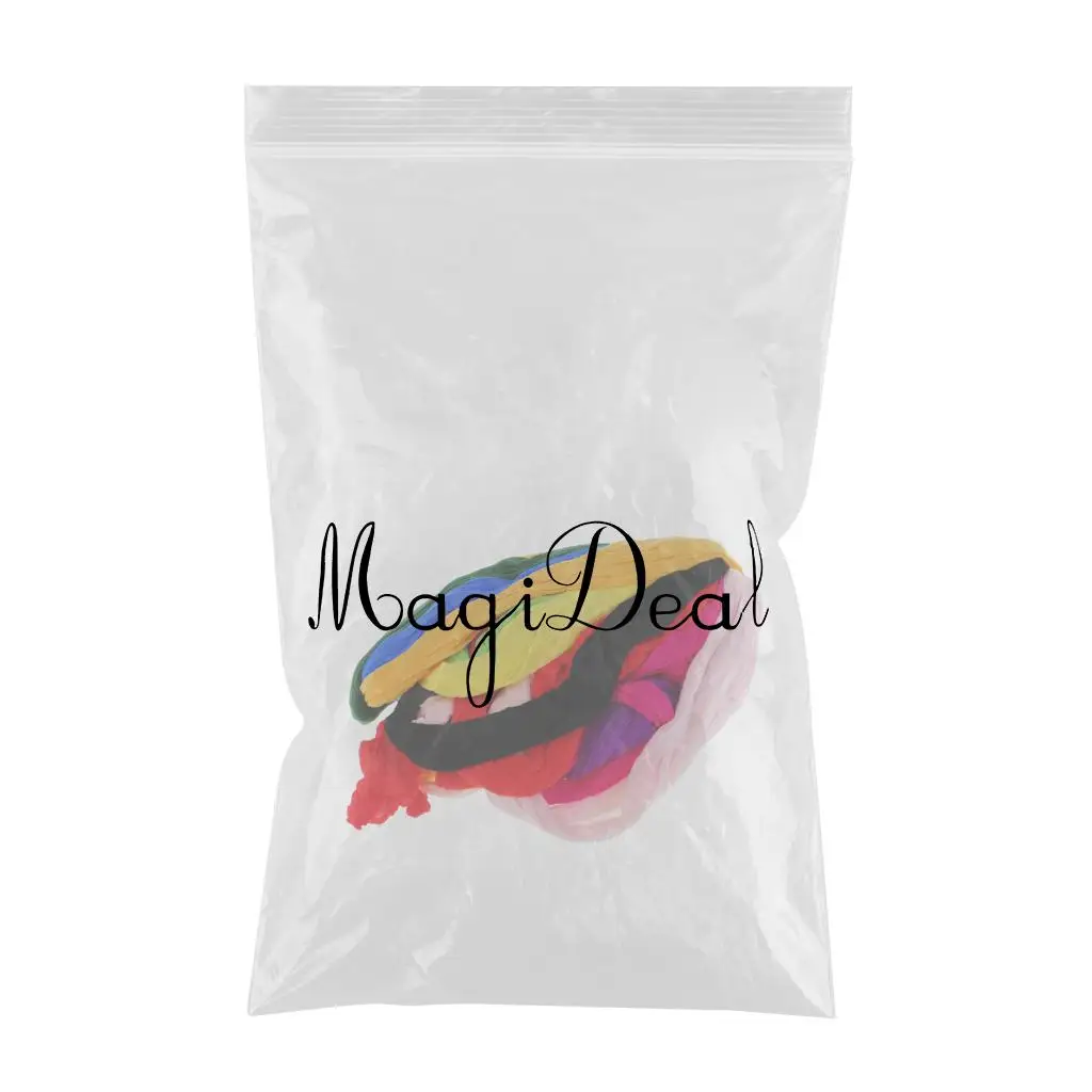 10Pcs Colorful Nylon Stocking Flower Fabric For Flowers Making
