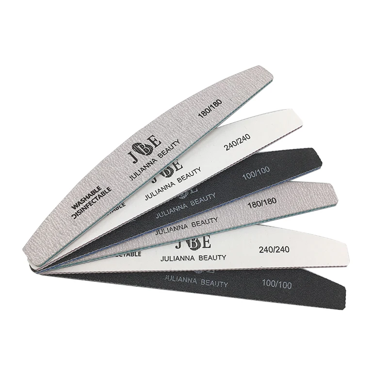 Online 6 Pcs pack 100 180 240 Grit File Kuku Mudah Dicuci Double Side Kikir Kuku Penyangga File Salon manikur Alat Pemasok Online 6 Pcs pack 100 180 240 Grit File Kuku Mudah Dicuci Double Side Kikir Kuku Penyangga File Salon manikur Alat Pemasok