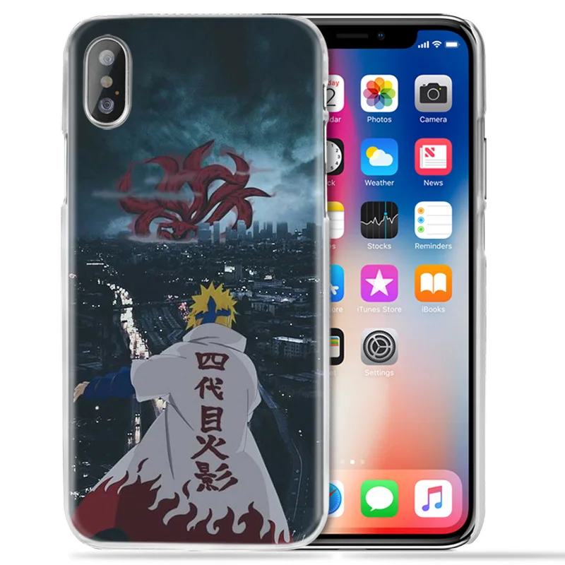 Чехол с аниме Наруто для iPhone XS Max XR X 10 6 6S 7 7S 8 Plus 5S SE 4 5C 6+ 7+ 8+ 11 11Pro Жесткий чехол для телефона Haruno Sakura