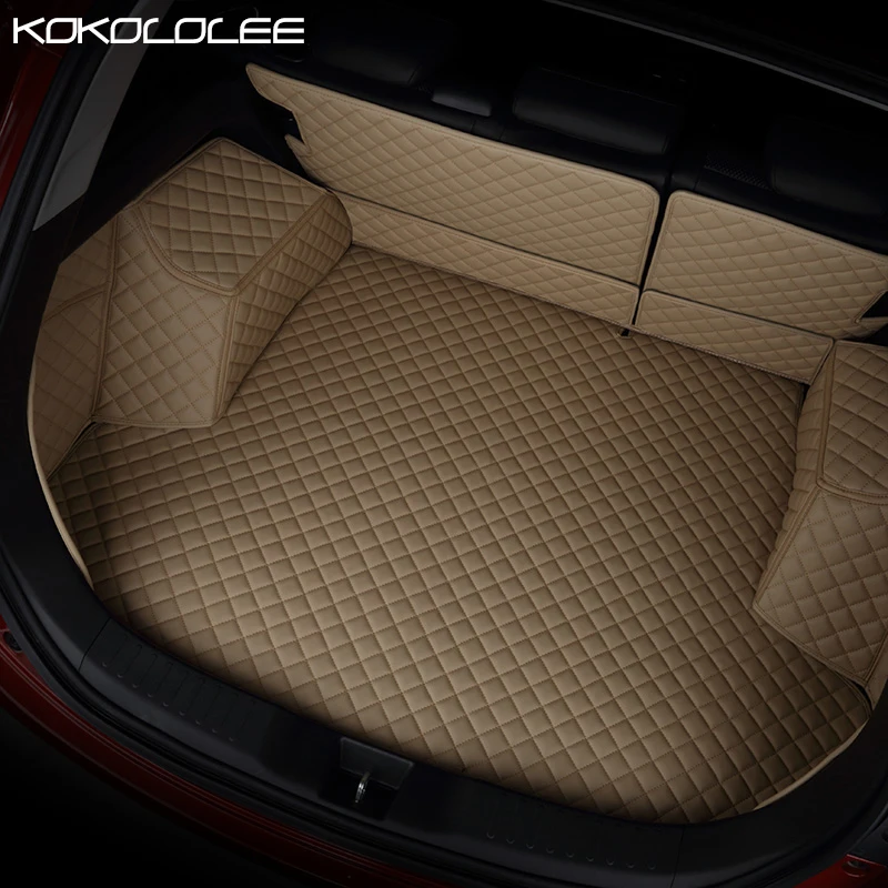 

[KOKOLOLEE] custom car Trunk mats for toyota lada kalina granta priora renault logan auto accessories car-styling