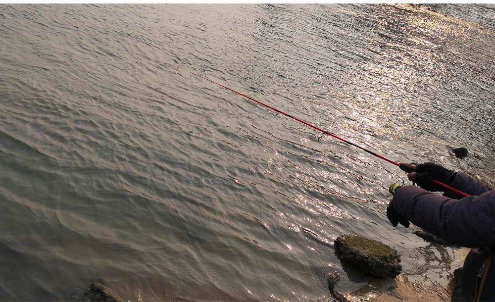 Spinpoler Solo Pro 1.98m Solid Tip UL Fishing Rod 3-22g Lure Weight Rock Fishing Rod Fast Action Ultralight Power Rod  (10)