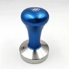 Espresso Coffee Tamper Blue Coffee Tamper Machine  Press Flat Base Barista Accessories 51mm 57.5mm 58mm ► Photo 1/6