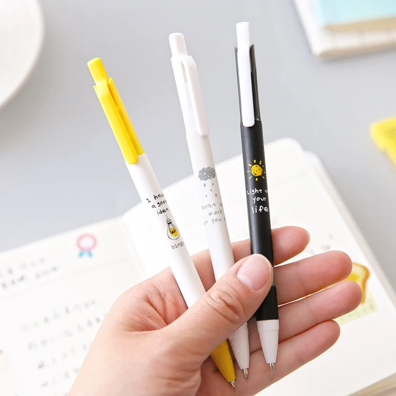 

[Stock Clearance] 3pcs Good Life Mechanical Pencil Set Use 0.5mm Lead School Pencils Student Supplies A6568