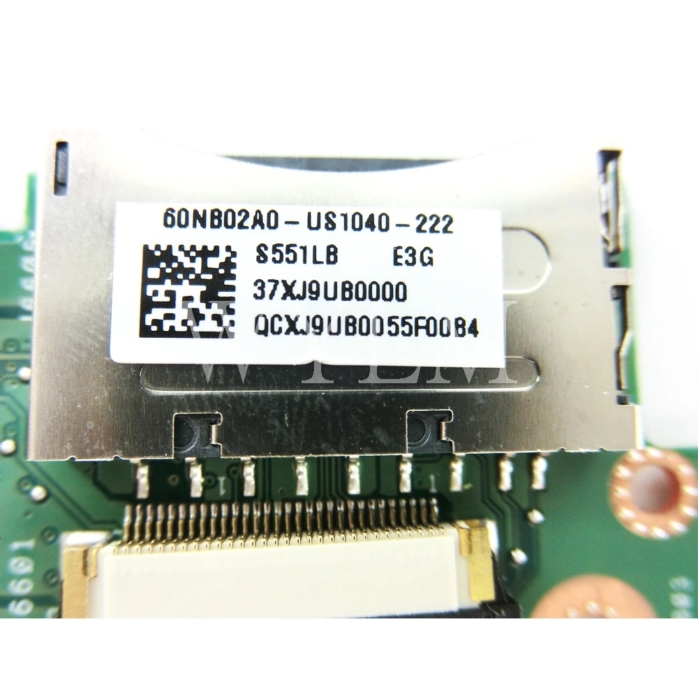 Плата S551LB_IO REV2.2 для ASUS S551L S551LN V551 K551 K551L R551LA R551LB USB аудио IO 60NB02A0 US1040 222| |