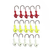 5 шт. Высококачественная свинцовая Мормышка рыболовный крючок Мягкая приманка, червь крючок