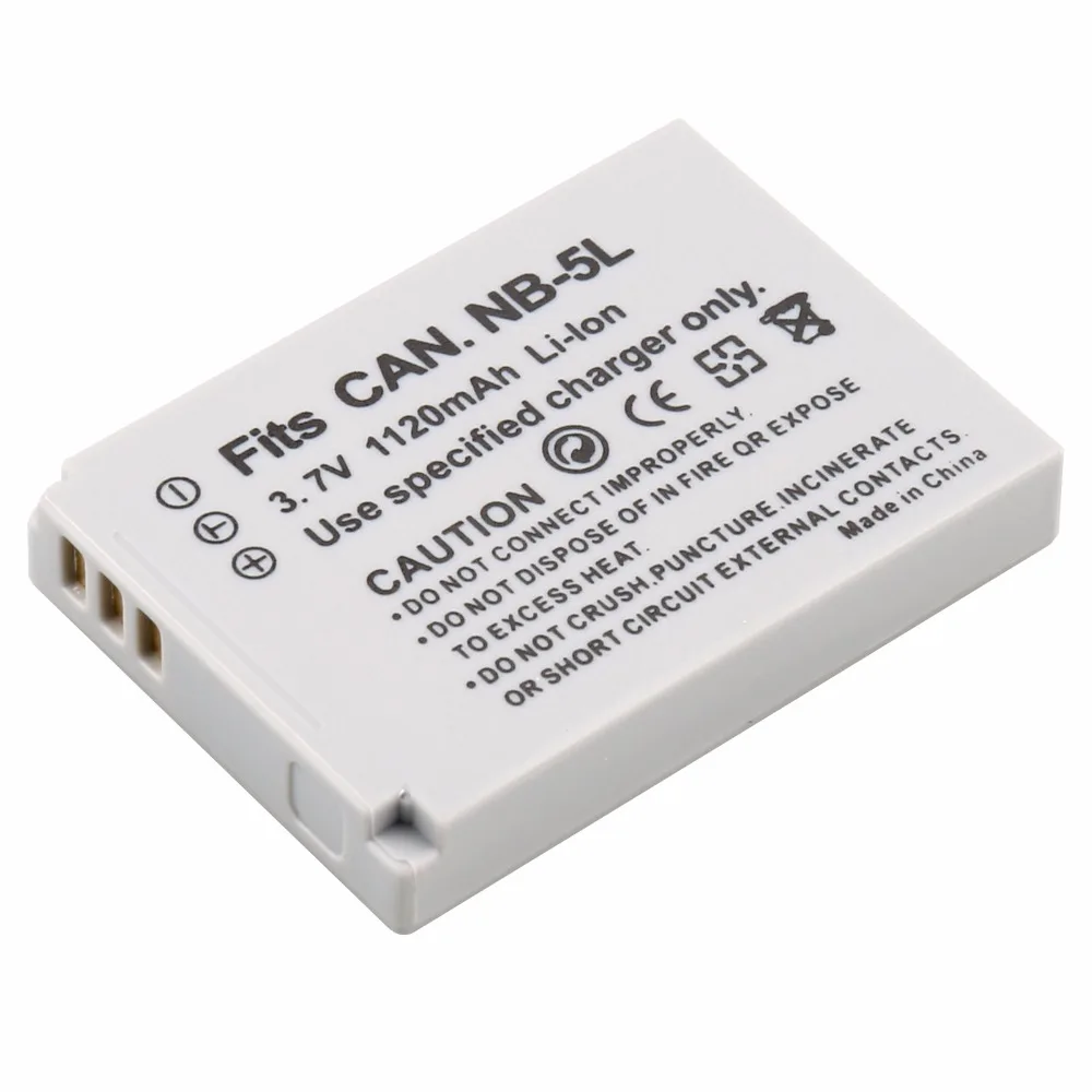 2 個 NB-5L NB 5L NB5L バッテリーキヤノン IXUS 800 850 860 870 900