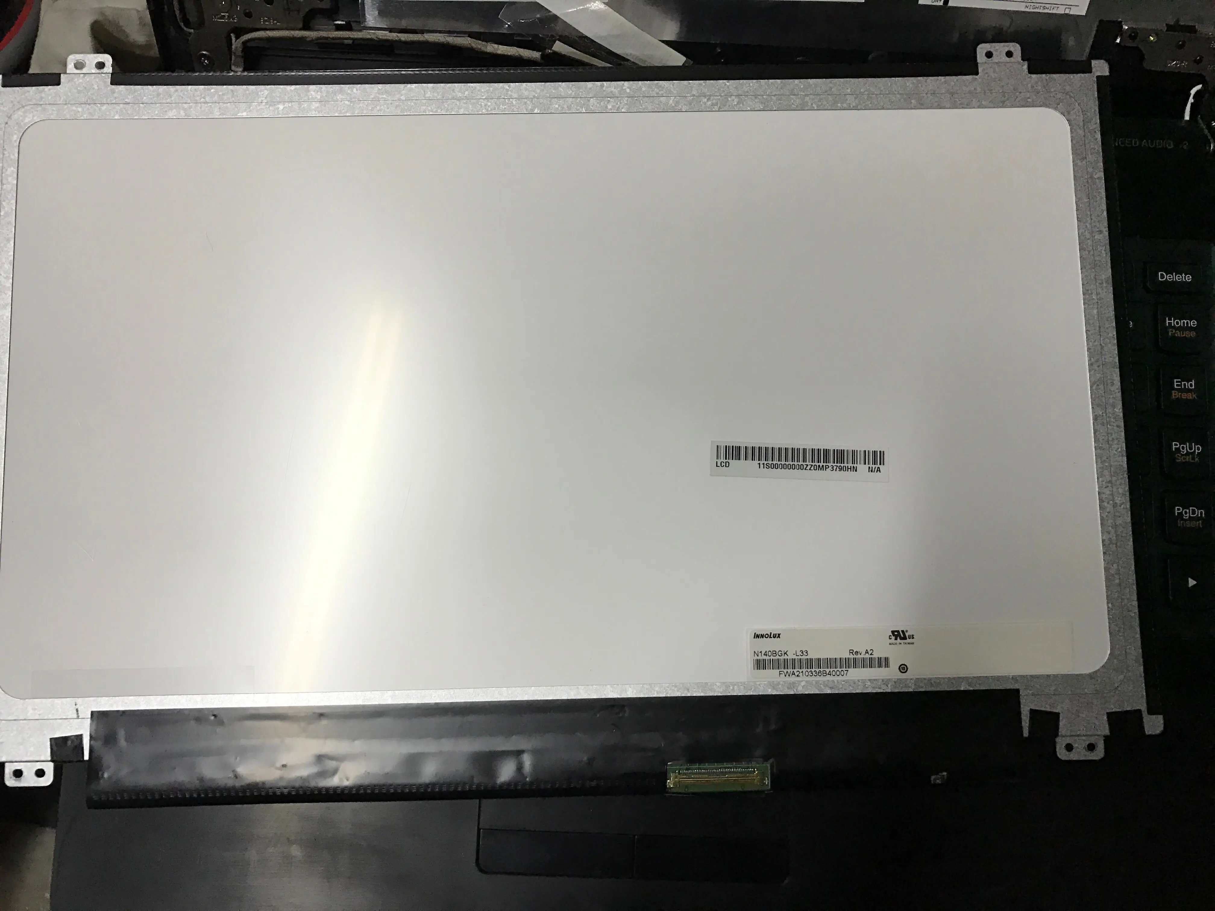

For lenovo G410S display N140BGK-L33 LVDS 40 PINS
