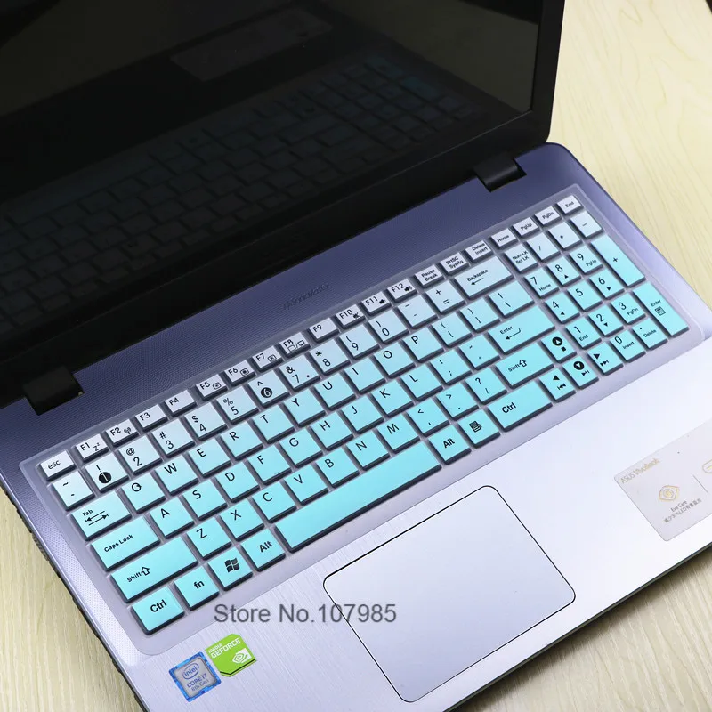 Colorful Silicone laptop keyboard cover Skin For Asus UX501JW TP550 A555LD A751L A501LB/UB N56 U50 UL50 UX50V UX51 E56C | Компьютеры и