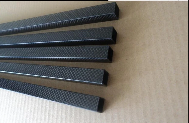 

10pcs Free shipping Square full carbon fiber tube 22X22X20X600MM Multi rotor use 3K carbon fiber tube