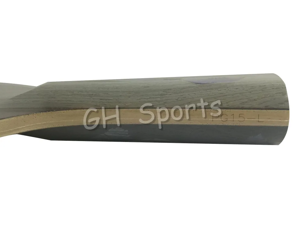 DHS power G15(PG15, PG 15) лезвия для настольного тенниса Ракетки для спорта ракетки для пинг-понга 5 слоев черного дерева