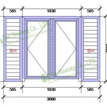 Алюминий Стекло окна с жалюзи с сетки от насекомых, ураган-окна с жалюзи, жалюзи, вентиляционные решетки/жалюзи