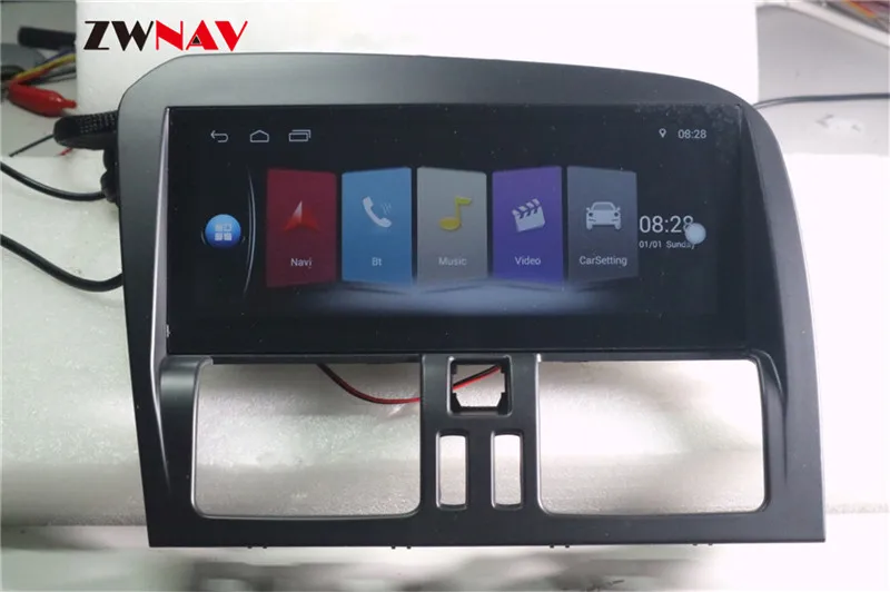 Perfect ZWNAV Android 7 Systen Car DVD Player For Volvo XC60 2009 2010 2011 2012 Left Steering Wheel Car GPS Multimedia Navigation 11