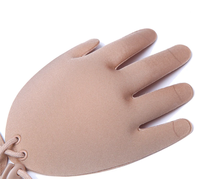 FLORATA Горячая Handshape Невидимый Push Up Самоклеющиеся Без Бретелек Blackless бесшовные