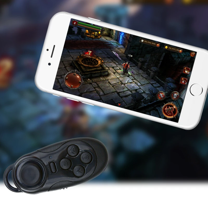 Беспроводной Bluetooth пульт дистанционного управления геймпад мышь для Ipad Samsung Iphone