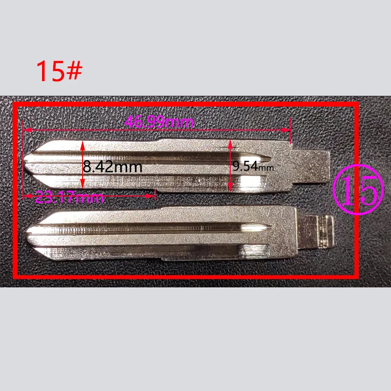 

New Replacement Car key Shell blade fits for Lada key blade UNCUT for the outlets 1PC