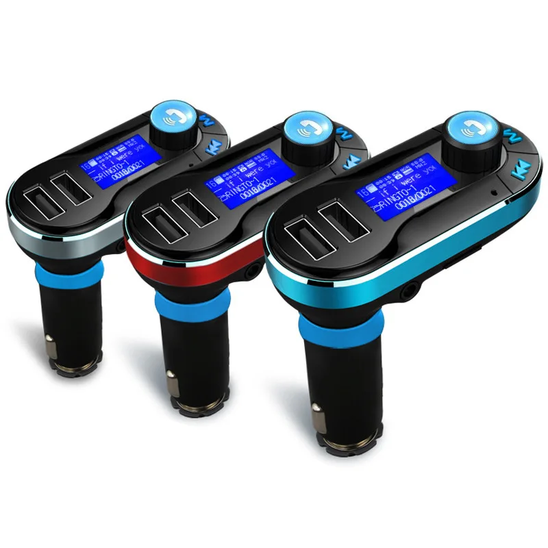 Car MP3 Multifunction Car Bluetooth Player With Handsfree Caller FM TransmitterHiFi Players