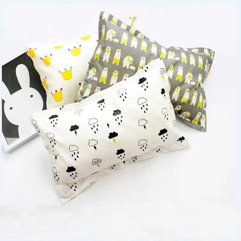 Cotton Baby Pillowcase infant pillow 