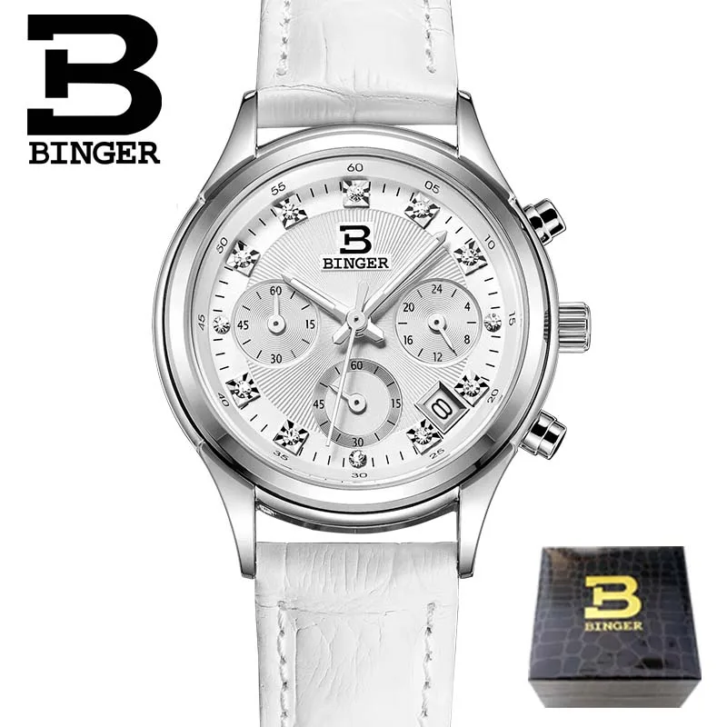 Dress Watches For Women Fashion Wrist Rhinestone Men And Women Couple Watch Binger Watch Men Relogio Feminino - Цвет: Women watch 01