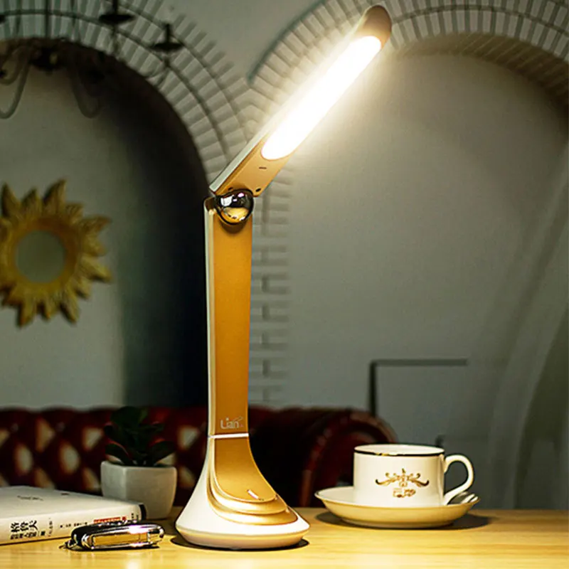 

Plug and Play LED No Screen Flash Wide Angle Gold Emergency Use Eye Protection 3-Speed Adjustment Nordic Minimalist