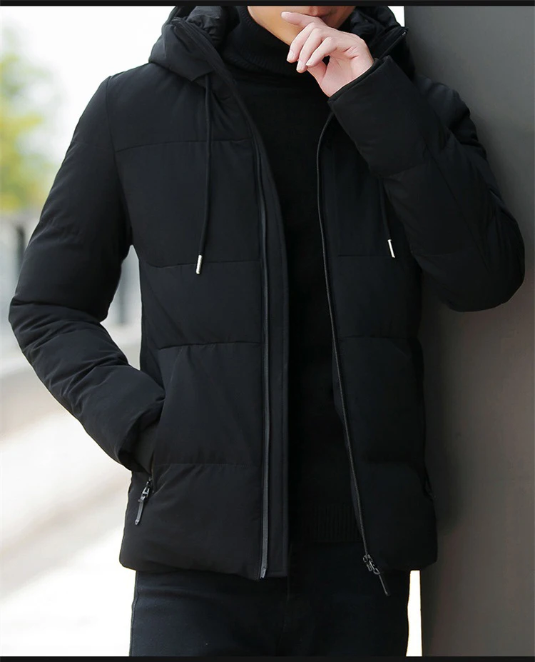 Мужская куртка-парка, зимнее Теплое повседневное длинное пальто, мужское водонепроницаемое плотное пальто, мужские однотонные парки с капюшоном, стеганая верхняя одежда, куртки 4XL
